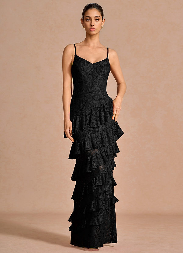 Citlali Black Maxi Dress image1