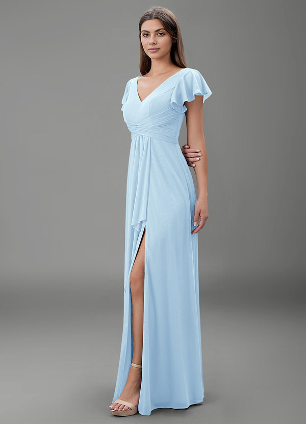 Omari A-Line Mesh Dress