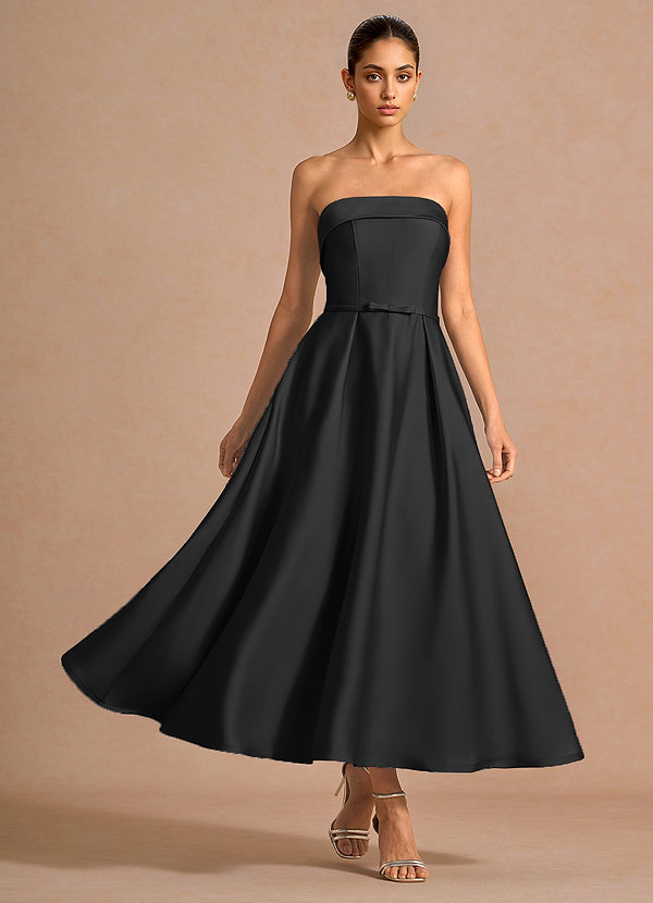 Rhoswen Black Maxi Dress image1