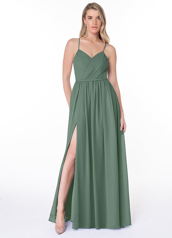 Eucalyptus Azazie Cora Bridesmaid Dresses | Azazie