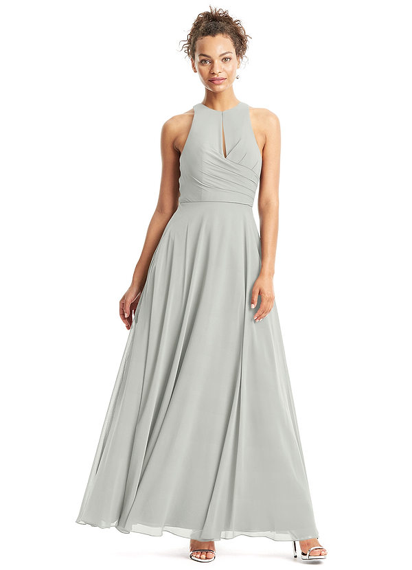 Azazie Bridget Bridesmaid Dress Silver Azazie