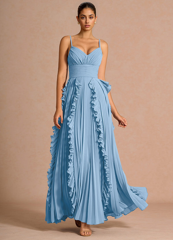 Vivian Haze Blue Maxi Dress image1