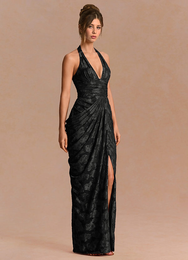 Robe Maxi Noir Jolie image1