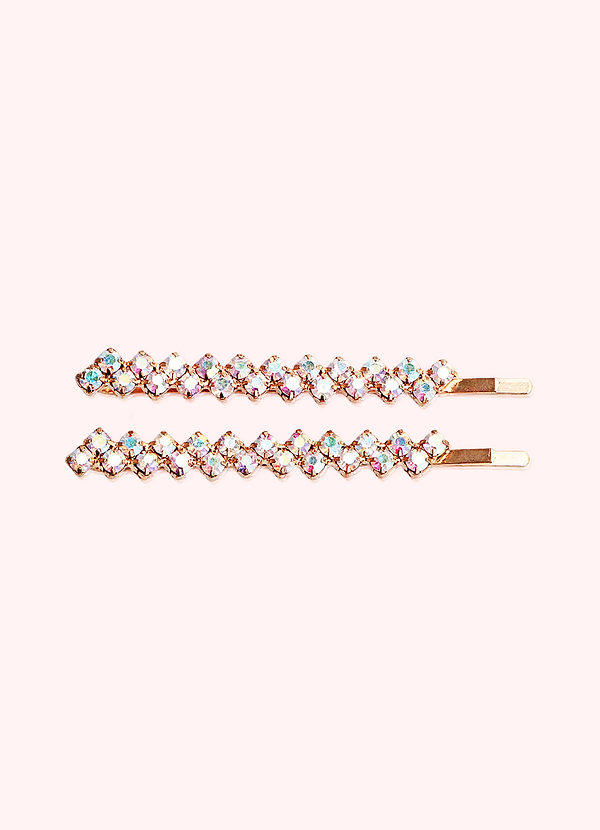 front Elegant Touch Bobby Pins