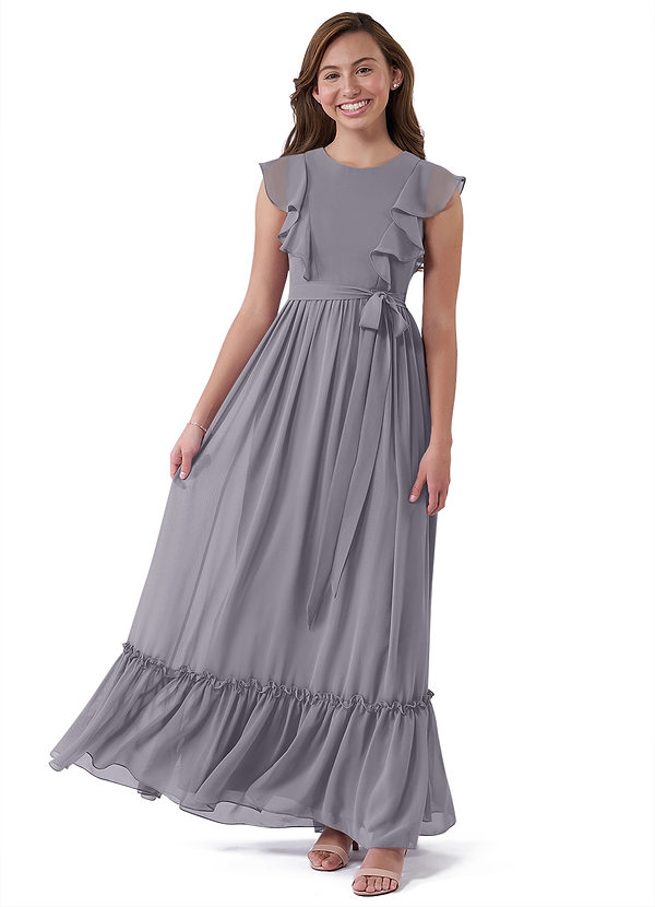 Vestidos Boho Para Damas De Honor Junior Con Falda Cascada Azalea