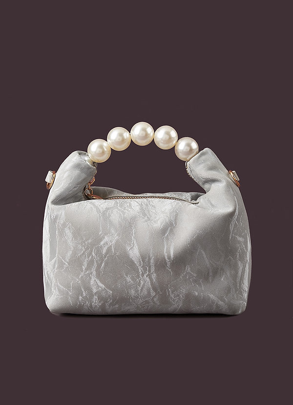 front White Pearl Handbag