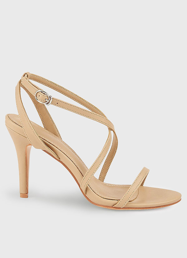 APRICOT STILETTO HIGH HEELS
