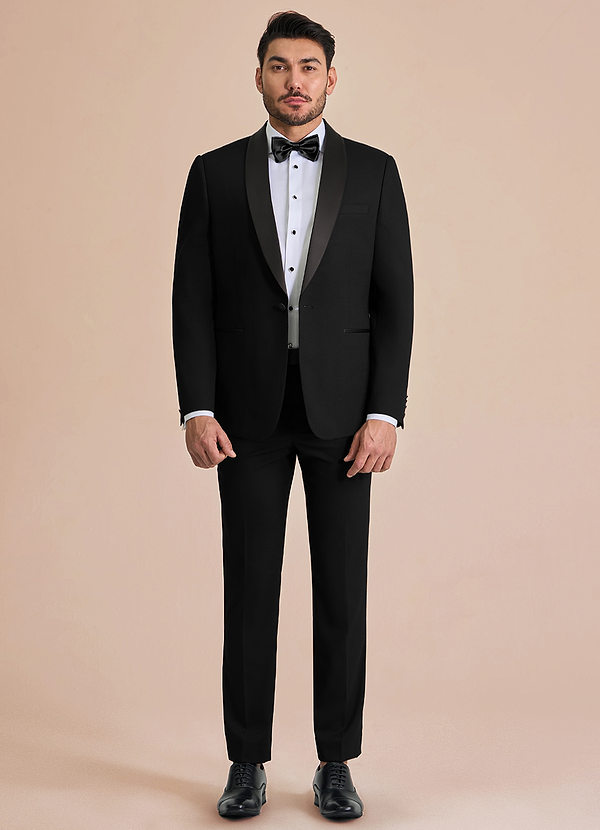 Winston Black Shawl Lapel Tuxedos
