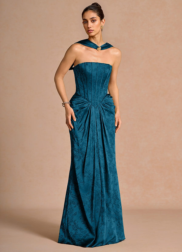Robe Maxi Marineblau Calista image1