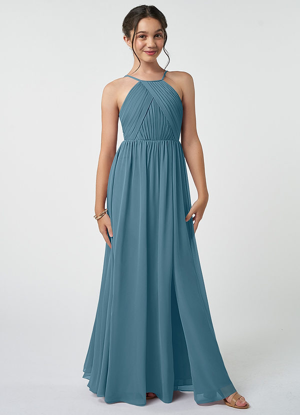 Bermuda Azazie Leighton Junior Junior Bridesmaid Dresses | Azazie