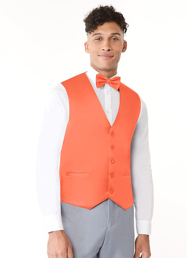 front Matte Satin Vest