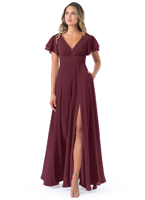 Cabernet Azazie Ashika Bridesmaid Dresses | Azazie