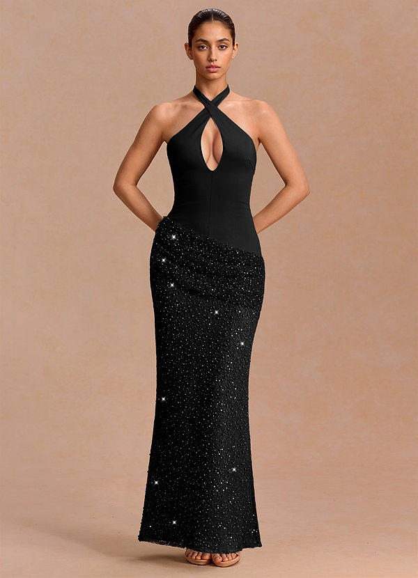 suknia Czarny Maxi Zora image1
