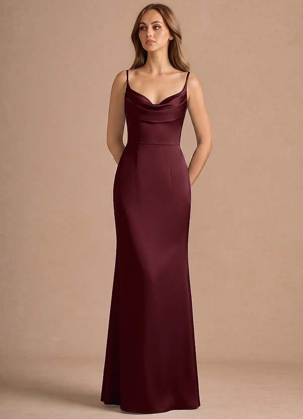 Aimee Wine Maxi Dress image1