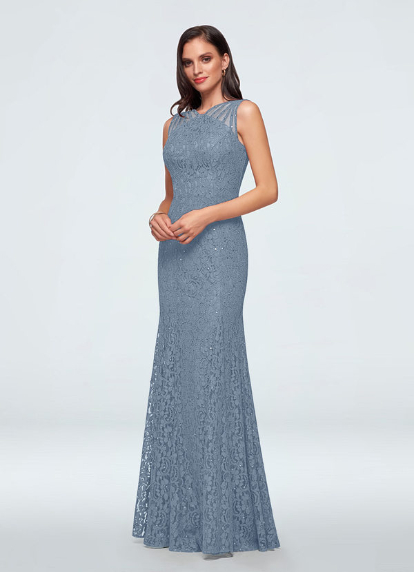 dusty blue mother of the bride dresses