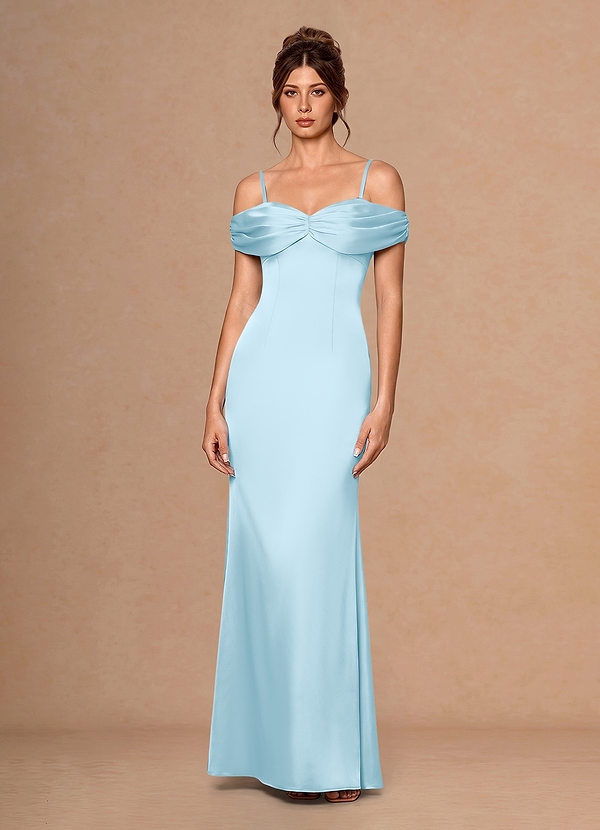 Estelle Light Blue Maxi Dress image1