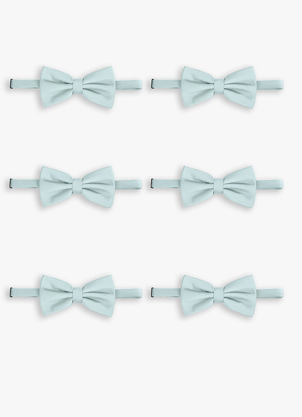 front Nœud papillon extensible en satin ajustable – Ensemble de 6 pièces