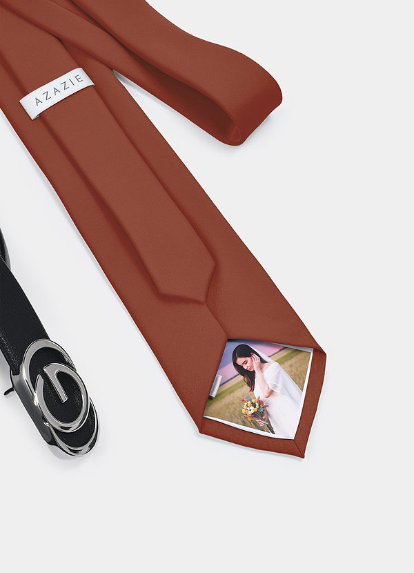front Custom Photo Tie Personalized Necktie