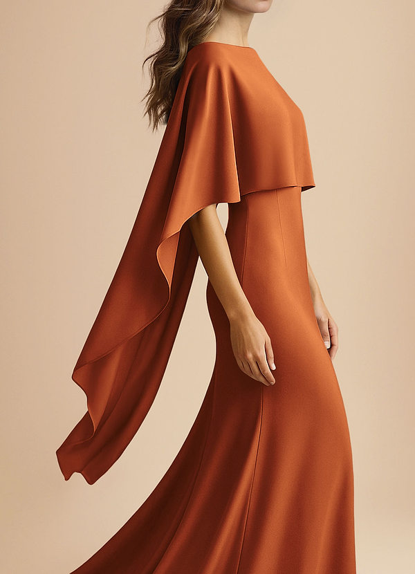 front Azazie Capa de cetim elástico multiuso com cores combinando