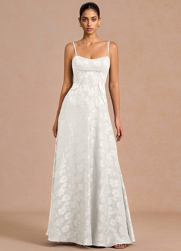 Iselda White Maxi Dress image1