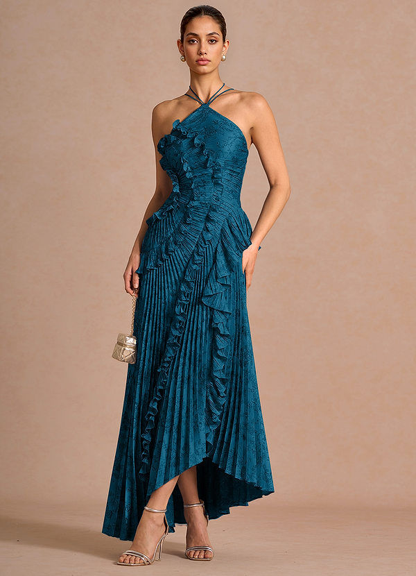 Hatsu Navy Black Maxi Dress image1