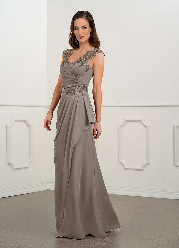 Taupe Azazie Gladys Mother of the Bride Dress Mother of the Bride ...