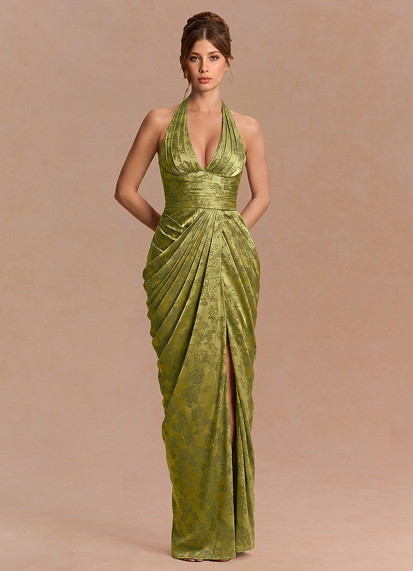 Robe Maxi Mousse Marine Nerine image1