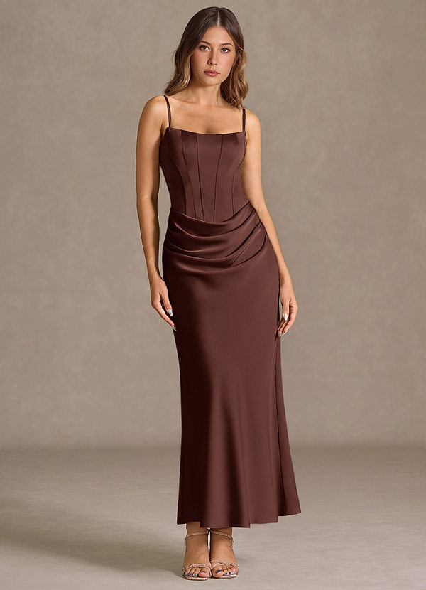 Katelyn 모카 코코 맥시 드레스 image1