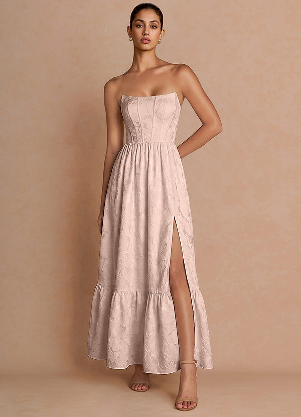 Altheia Baby Pink Maxi Dress image1