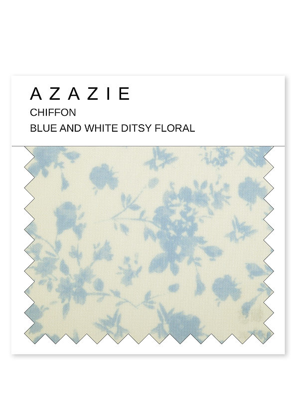 front Azazie Chiffon Swatch