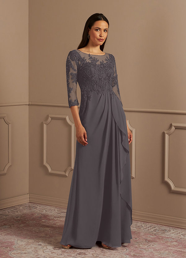 Steel Grey Mother Of The Bride Dresses | Azazie