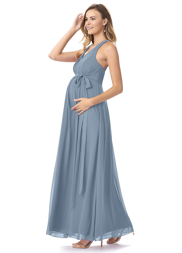 azazie pregnant bridesmaid