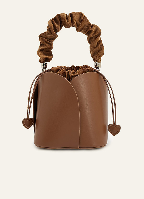 front Petal Bucket Handbag