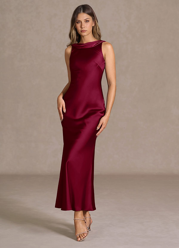 Cyanee Merlot Maxi Dress image1