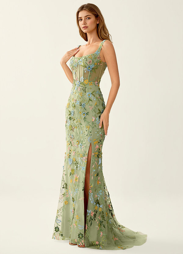 Posey Sauge Robe de bal sirène en dentelle image1