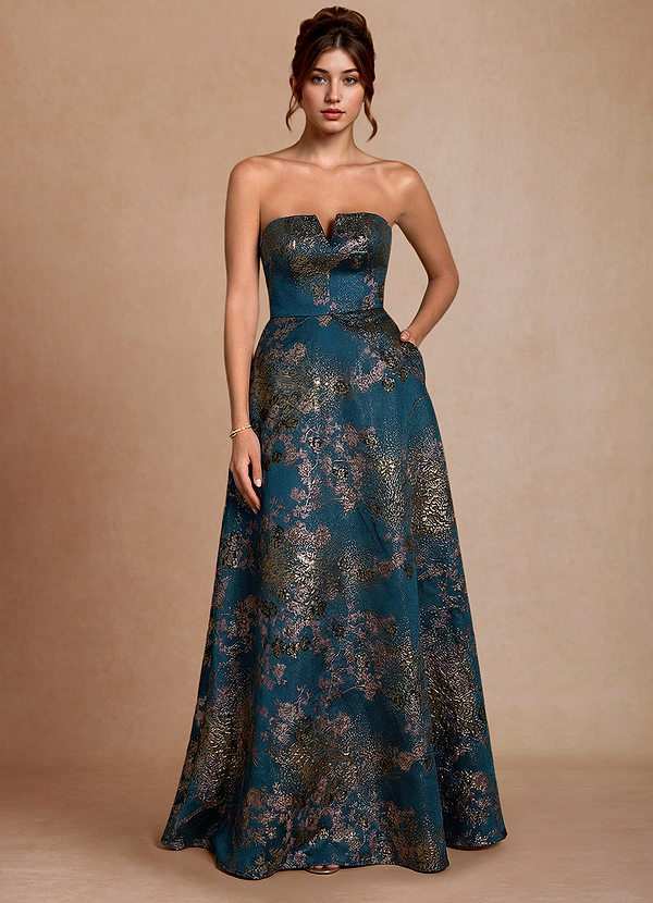 teal floral maxi dress Baltic Born Womens Soline Maxi Dress | Light Teal Floral