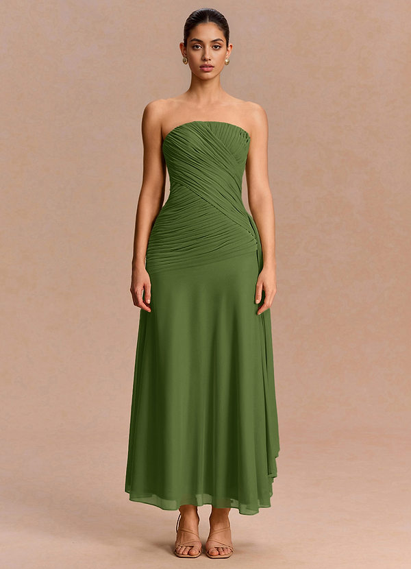 suknia Oliwa Maxi Monet image1