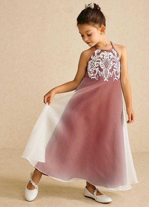 Ladybug A-Line Lace Organza Dress
