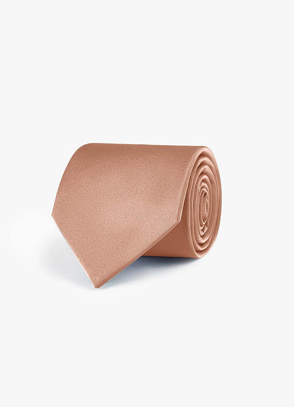 front Stretch Satin Wide Tie