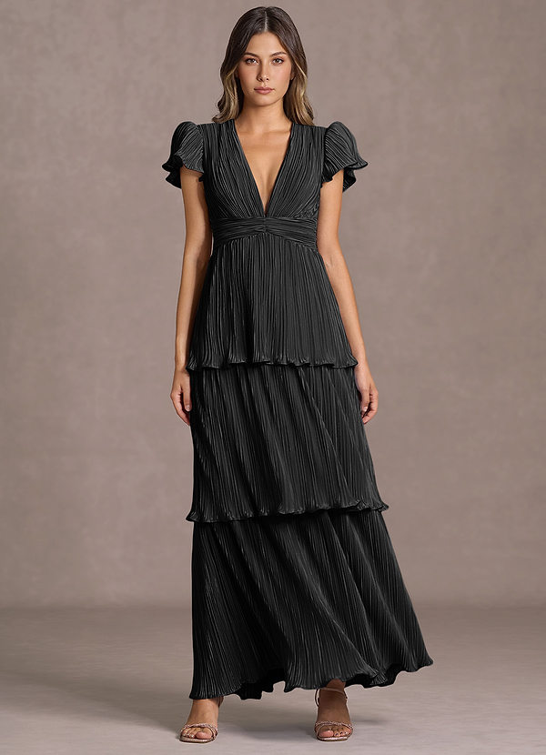 Vestido Negro Largo Talira image1