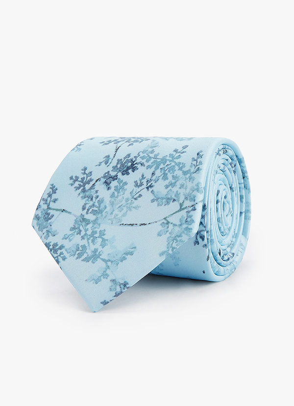 front Matte Satin Wide Tie