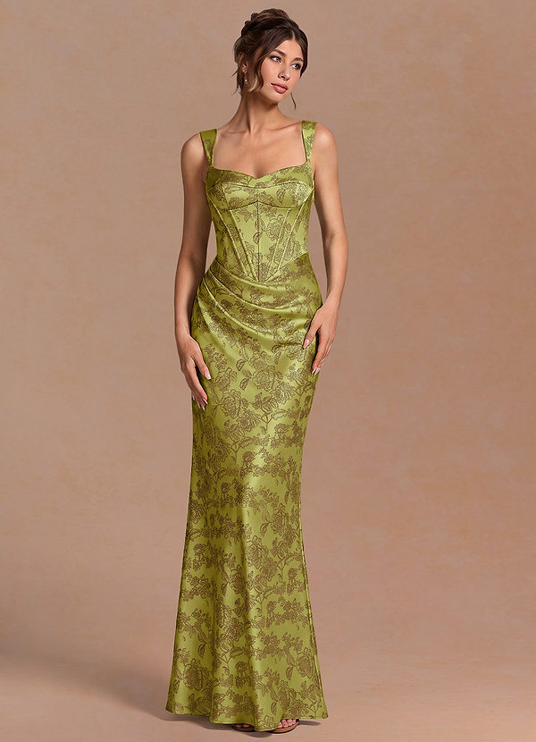 Robe Maxi Brun Mousse Mela image1