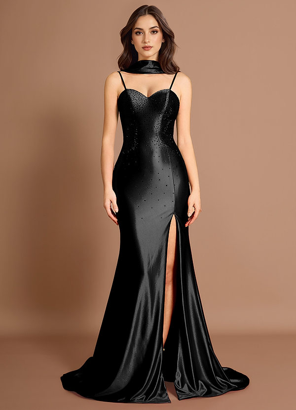Arianwen  Black Maxi Dress image1