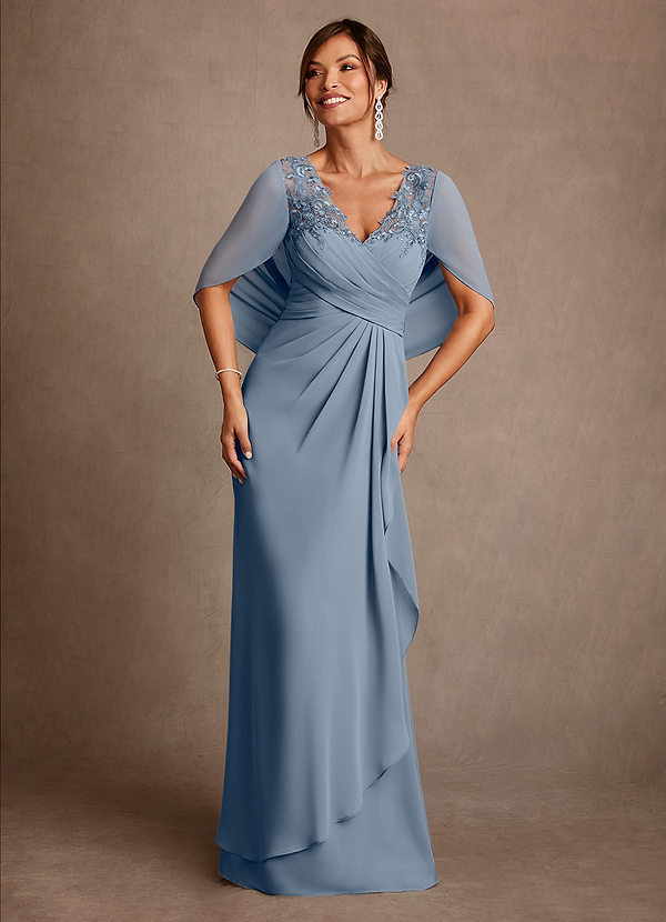 Azazie Santa Clara Abiti da Mamma Sposa Abito A-Line in Pizzo Crepuscolo image1