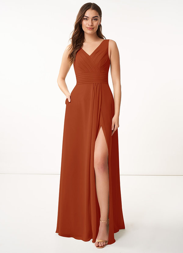 Paprika Azazie Karina Bridesmaid Dresses Azazie