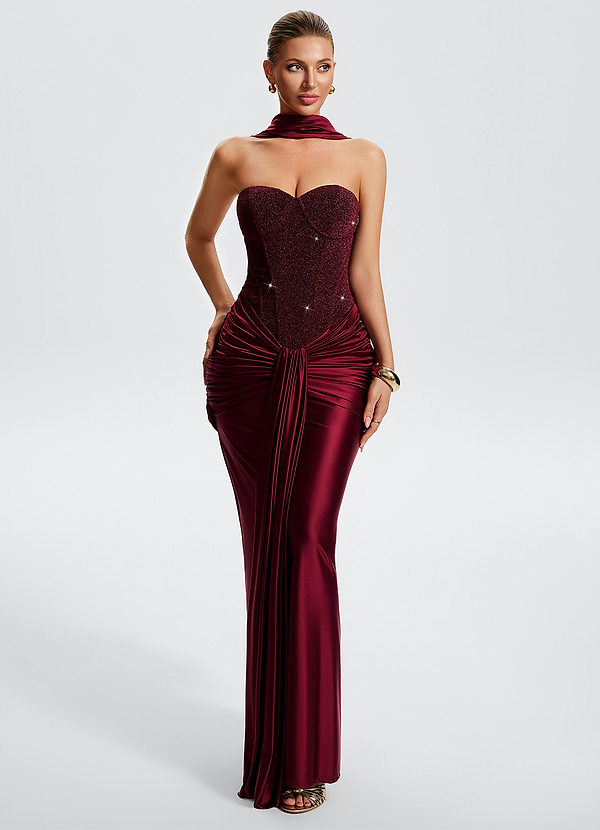 Quinley Cabernet Maxi Dress image1