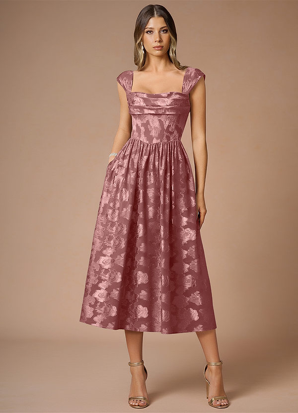 Dana Vintage Rose Midi Dress image1