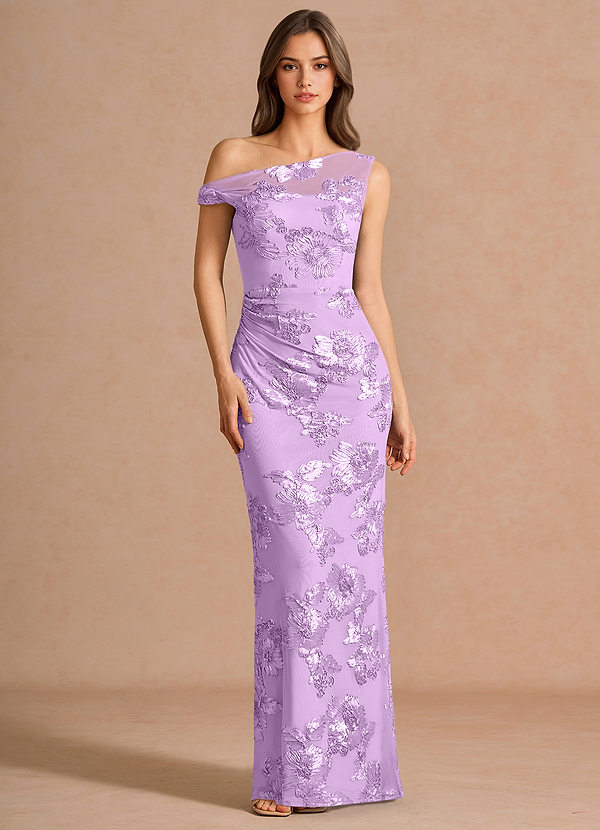 Melian Frosted Lilac Maxi Dress image1