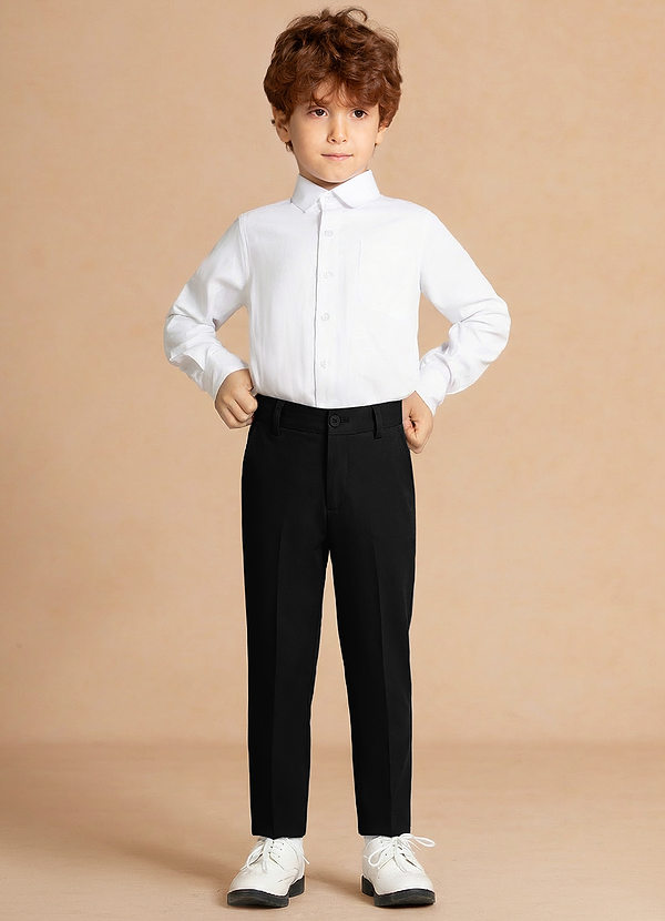 front Finn 블랙 남자아이 바지