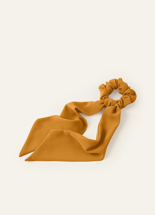 front Scrunchie per capelli in chiffon con colori coordinati